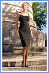 Bluesuits Wool Crepe Pencil Skirt