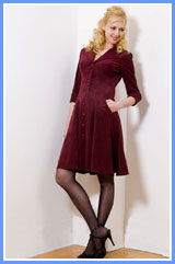 Bluesuits wine Coat Dress