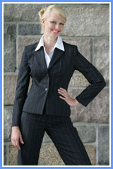 bluesuits pinstripe jacket