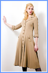 Bluesuits Camel Long Coat Dress