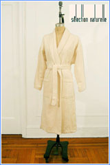 Organic Turkish Cotton terry robe