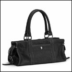 Lambertson Truex Black New Haven Satchel Handbag