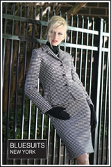 Bluesuits Katherine Wool Tweed Houndstooth Jacket