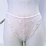 Lise Charmel Cristal Beauty White Lace Thong