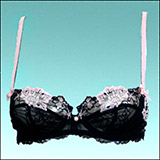 Lise Charmel Feminissime Black Demi Bra