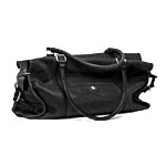 Lambertson Truex  Black Large New Haven  Satchel Handbag