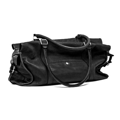Lambertson Truex  Black Large New Haven  Satchel Handbag