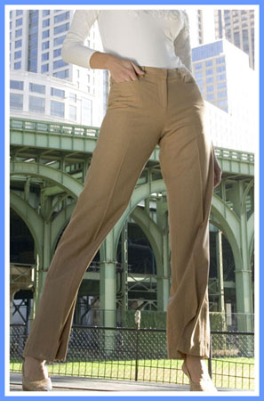 Pants for hourglass shape- Pants for pear shaped women and women with wide  hips