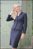 Bluesuits Tropical Wool navy Suit