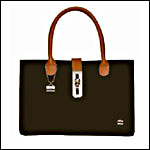 La Bagagerie Brown Shopping Bag