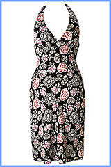 Floral Halter Dress