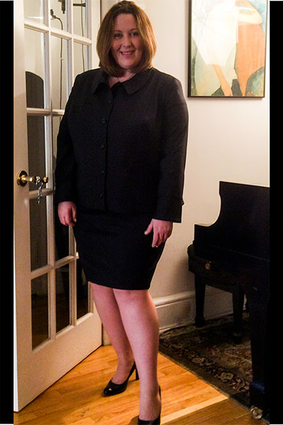 Plus size business suits for sales womens