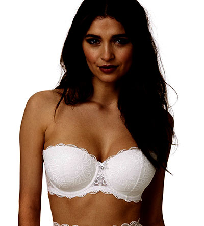 Le Mystere Sophia Lace Strapless Bra