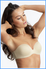Le Mystere Strapless Push Up Bra