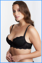 Le Mystere Francesca All over Lace Bra