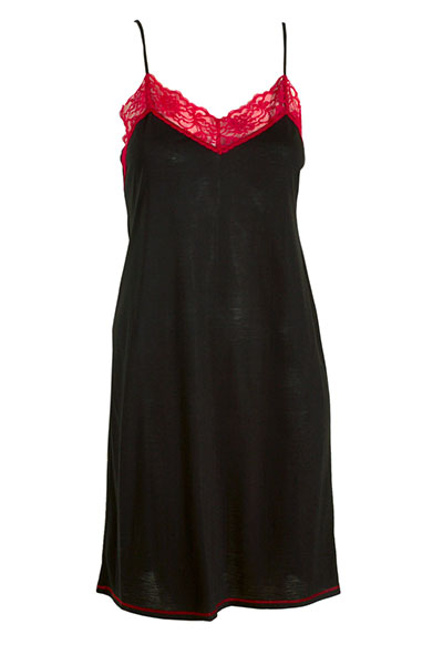 Natori Black Chemise