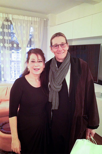 Dr. MArtine Rothblatt and Jamak Khazra