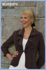 Bluesuits one button Petite Suit jacket