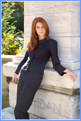 Bluesuits Petite Round Neck short Business Suit Jacket