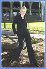 Bluesuits Pinstripe Pantsuit