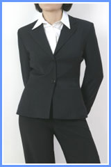 bluesuits tropical wool black jacket