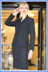 Bluesuits Pinstripe Tropical wool jacket