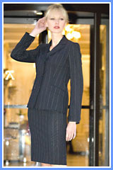 Bluesuits Pinstripe Tropical wool jacket