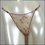 filigrane string thong