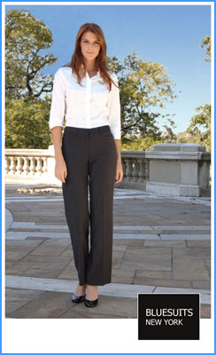 Bluesuits Wide Leg Pants for women with wide hips