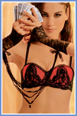 Ravage Eclatante Strapless Bra and Love Handcuffs