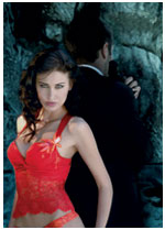 Ravage Tropic Guepiere and string thong