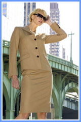 Bluesuits Trpical Wool Slim Skirt