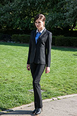 Bluesuits Carlota Tropical Wool Peak Lapel Jacket and matching pants