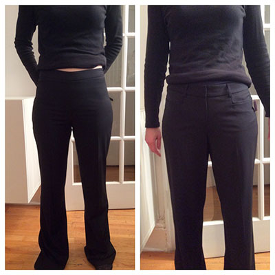 Bluesusits Pants for wide hips-small waist